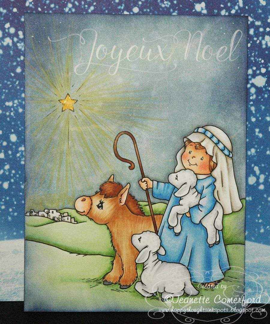 Star of Bethlehem - Digital Stamp