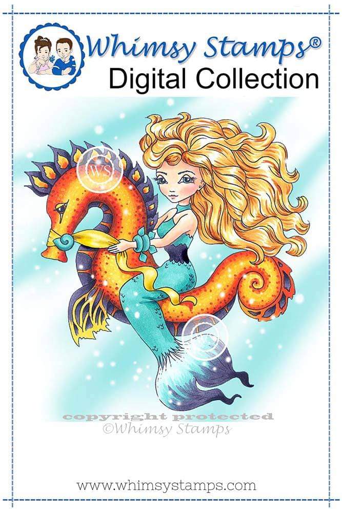 Journey to the Sea - Digital Stamp - Whimsy Stamps