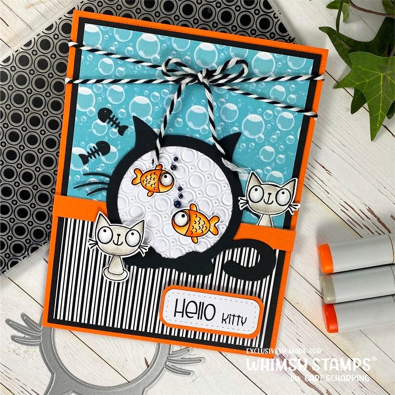 **NEW Kitty Frame Die - Whimsy Stamps