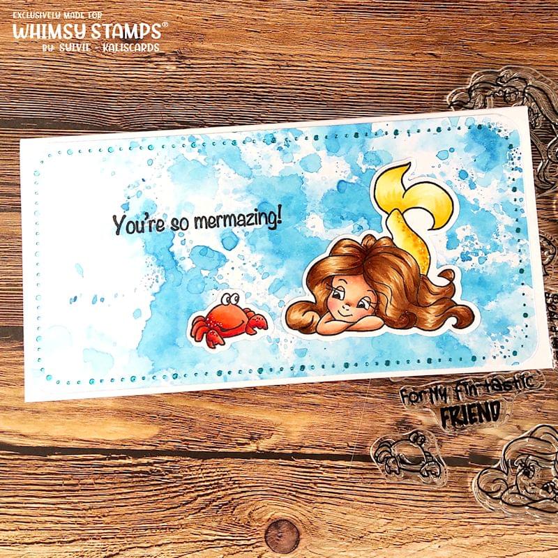 **NEW Mermaid Moments Outlines Die Set - Whimsy Stamps