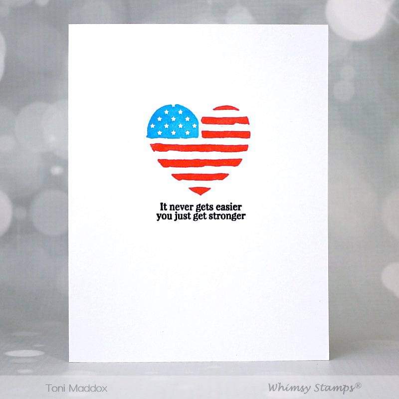 Military Family Clear Stamps - Whimsy Stamps