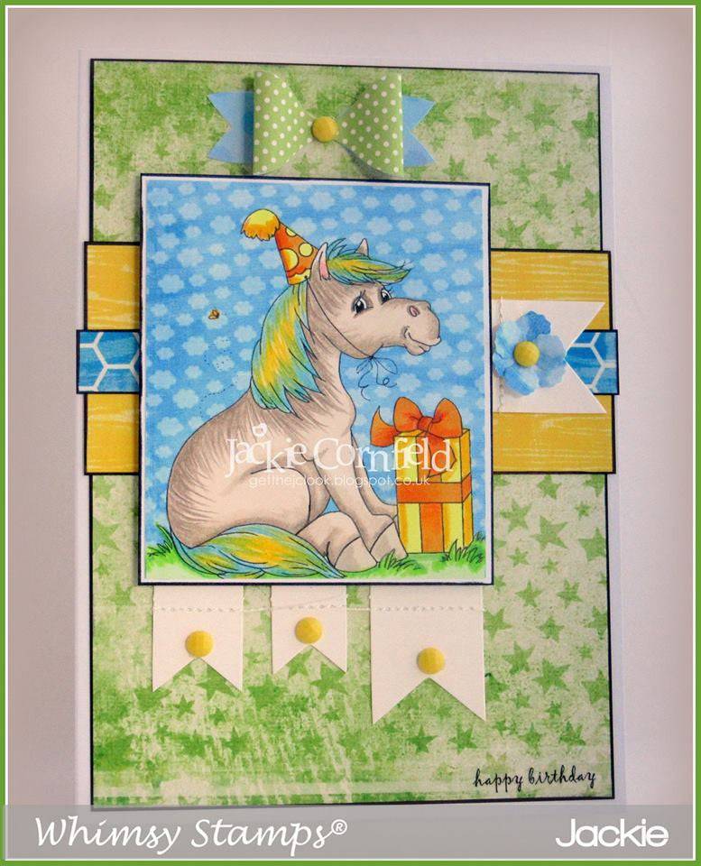 Pony Presents - Digital Stamp - Whimsy Stamps