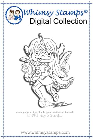 Futura - Digital Stamp - Whimsy Stamps