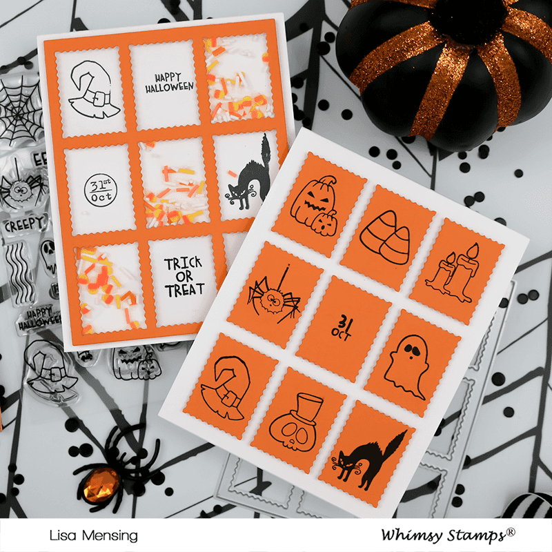 Postage Window A2 Die - Whimsy Stamps