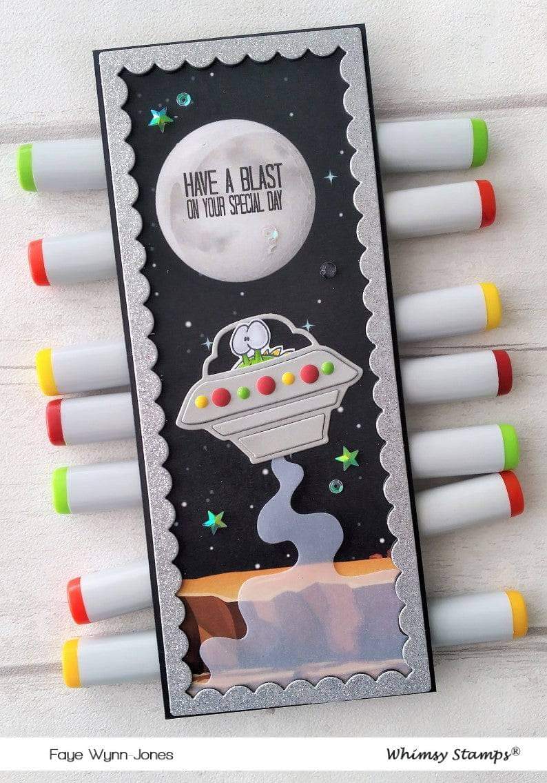 Slimline Paper Pack - Lost in Space - Whimsy Stamps