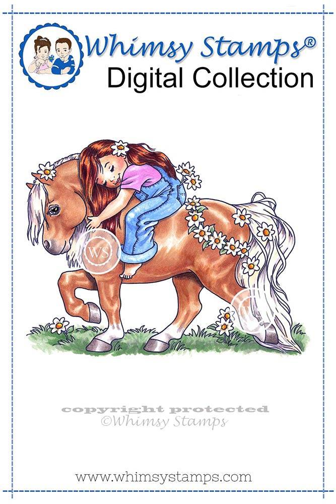 Special Friends - Digital Stamp - Whimsy Stamps