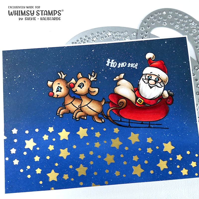 **NEW Stardust Swirl Die Set - Whimsy Stamps