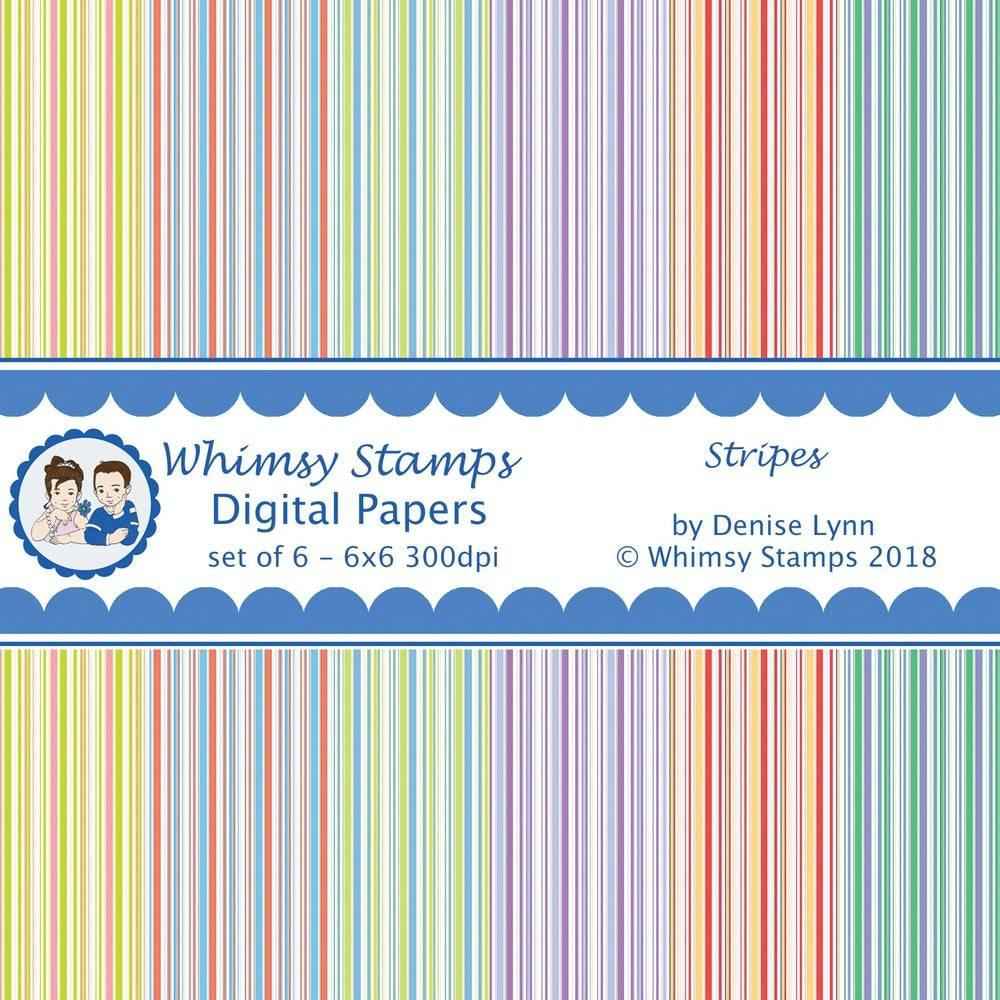 Stripe Papers - Digital Papers