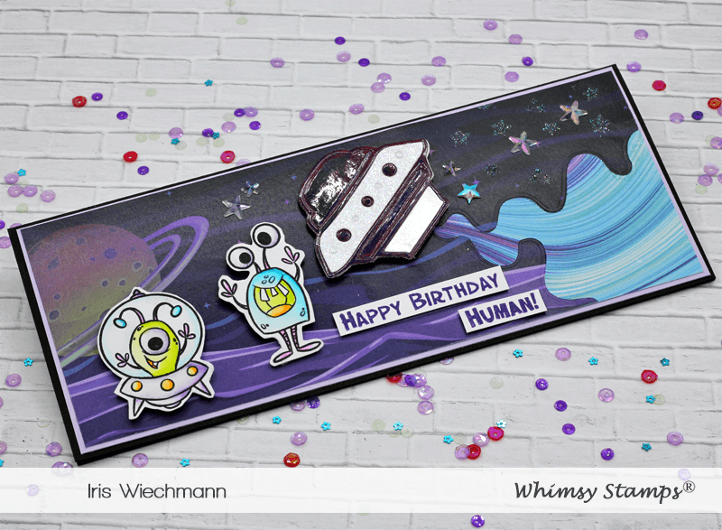 **NEW UFO Die Set - Whimsy Stamps