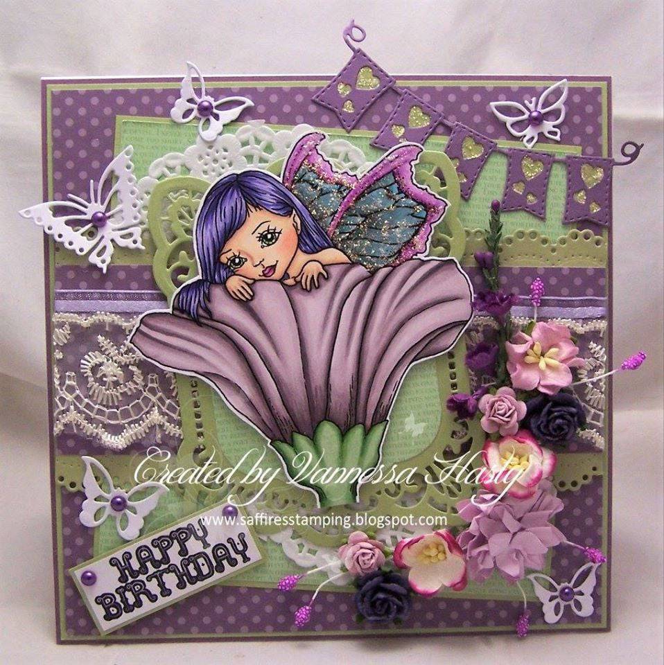 Fairy Daydreams - Digital Stamp - Whimsy Stamps