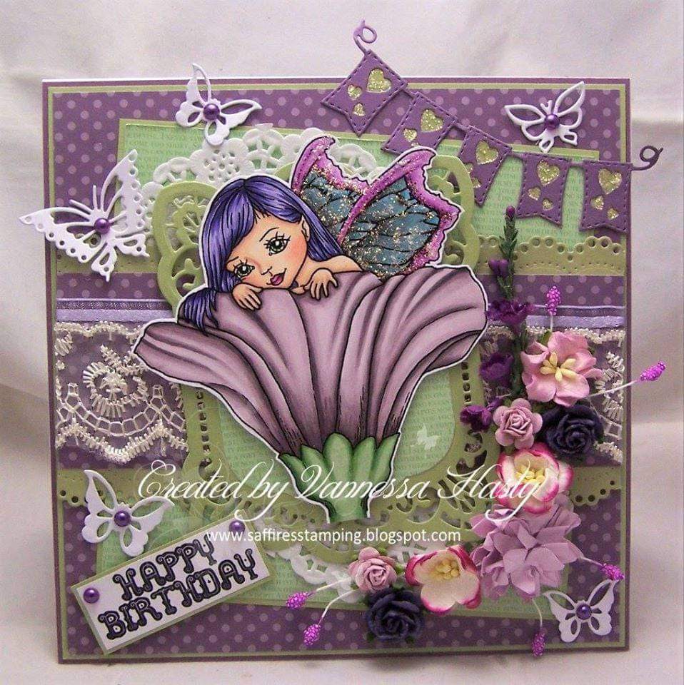 Fairy Daydreams - Digital Stamp - Whimsy Stamps