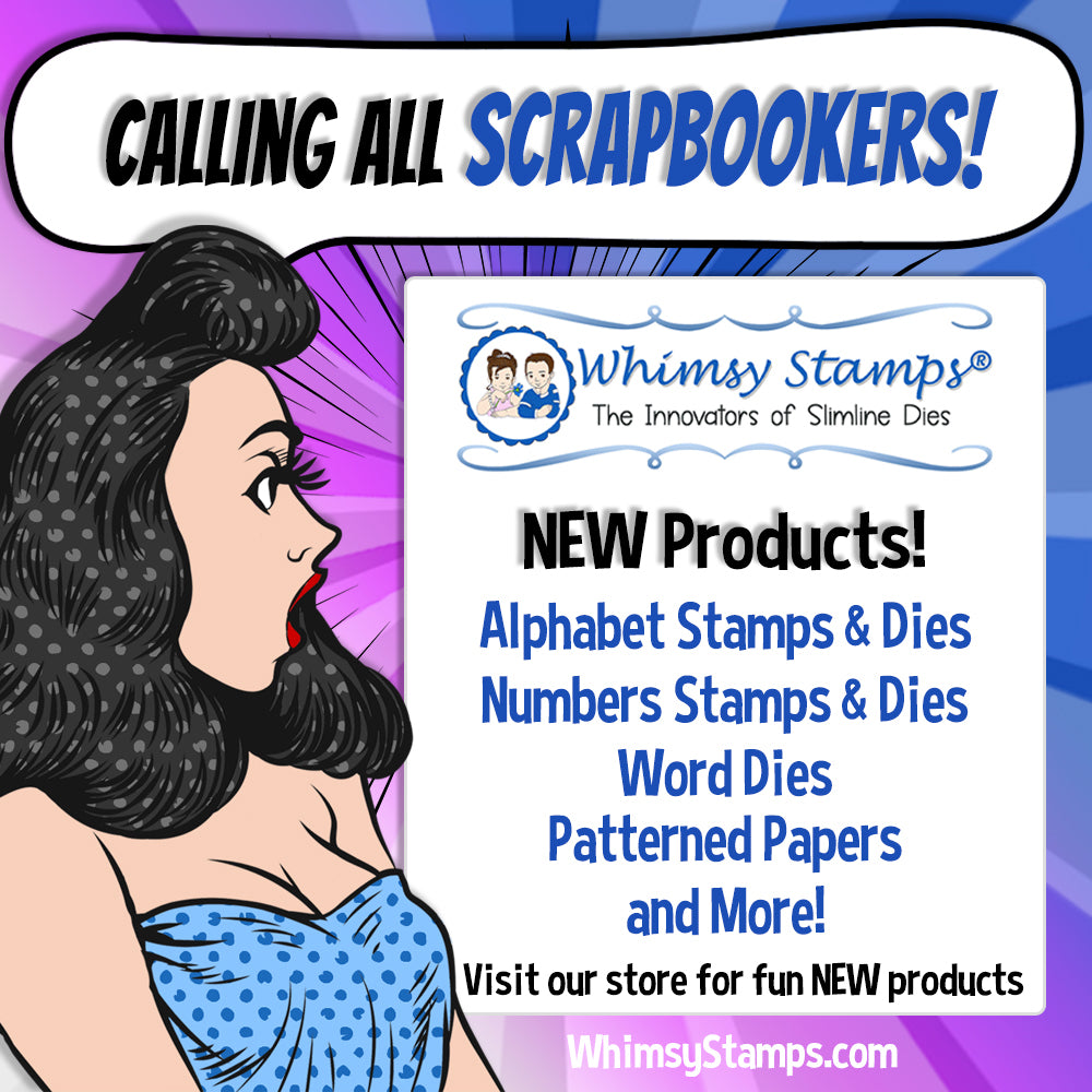 Traceable Month Stamps – Whimzees Scrapbook Studio