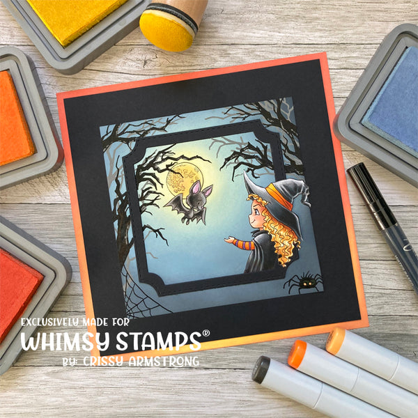 *NEW Halloween Night Clear Stamps - Whimsy Stamps