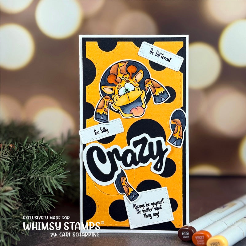 *NEW Giraffe Be You Clear Stamps