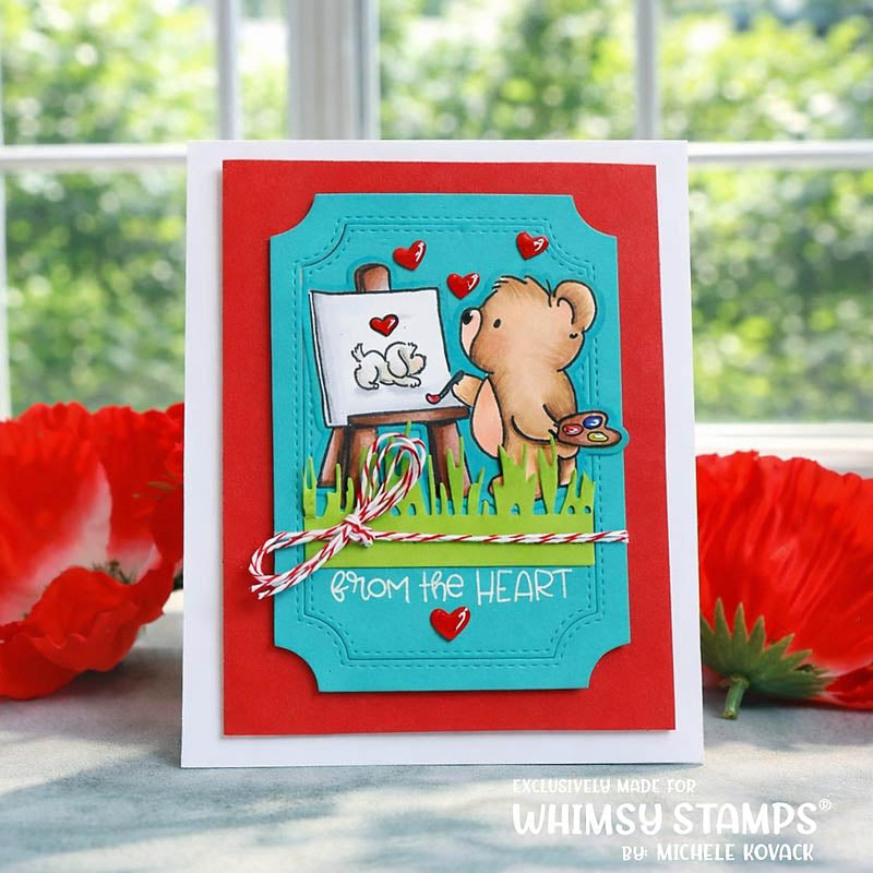 *NEW Bear Love Clear Stamps