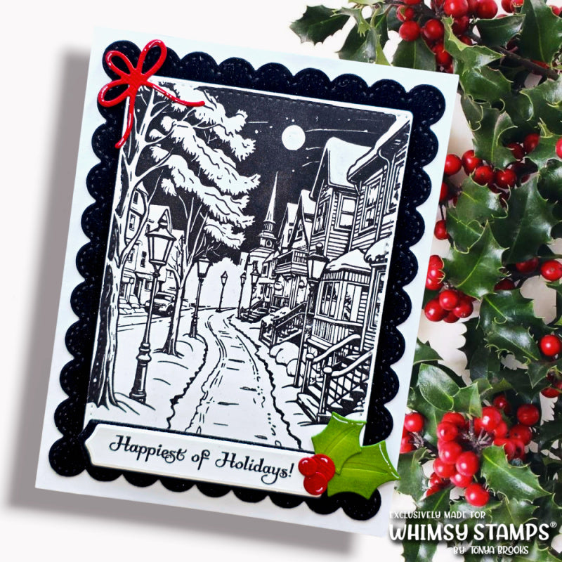 *NEW Dickens Backgrounds Clear Stamps - Whimsy Stamps