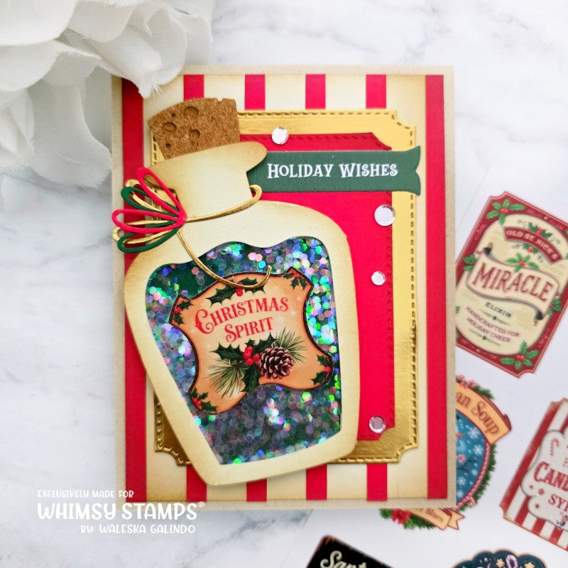 *NEW Washi Stickers - Potion Bottle Labels Christmas - Whimsy Stamps