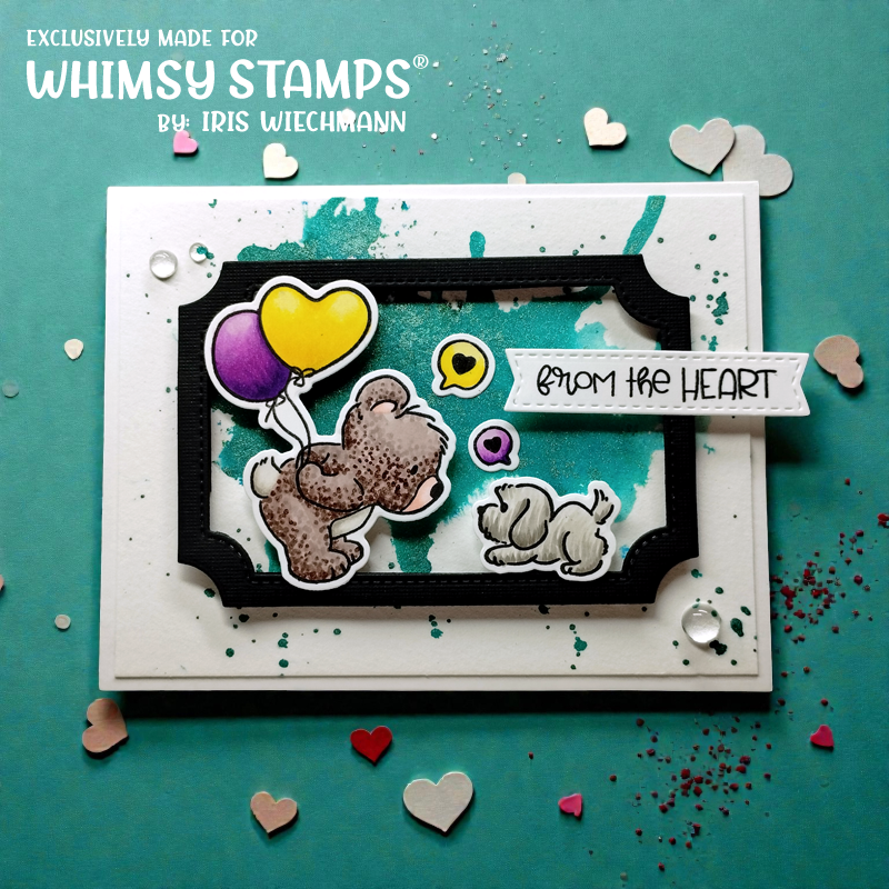 *NEW Bear Love Clear Stamps