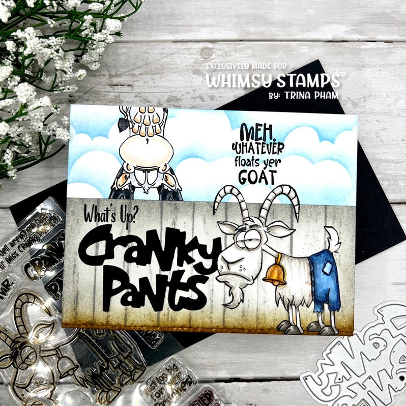 Cranky Pants Clear Stamps Whimsy Stamps