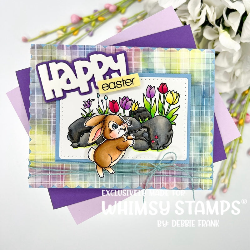 *NEW 6x6 Paper Pack - Pastel Plaid - Whimsy Stamps