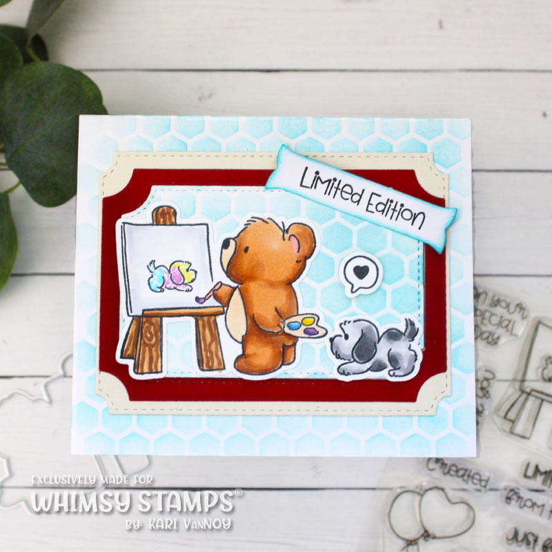 *NEW Bear Love Clear Stamps