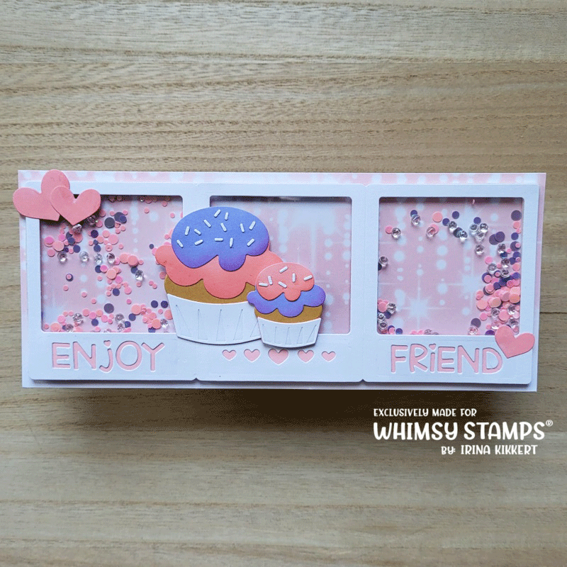 **NEW Cupcake Die Set - Whimsy Stamps