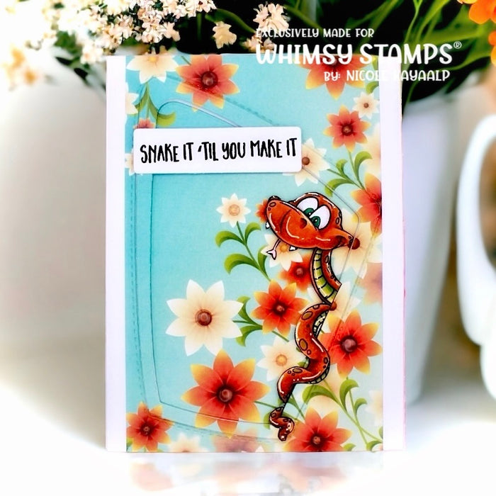 *NEW Sassy Snakes Clear Stamps