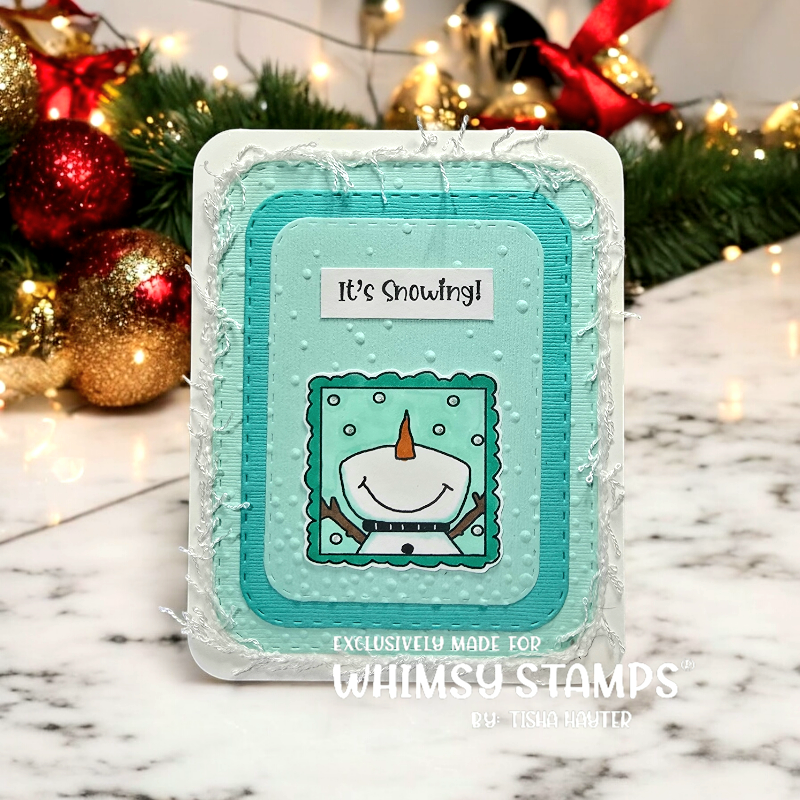 **NEW Snowman Smiles Clear Stamps