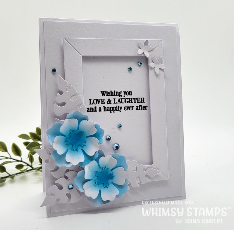 **NEW Hibiscus Flower DIe Set - Whimsy Stamps