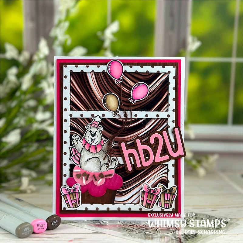 **NEW Cupcake Die Set - Whimsy Stamps