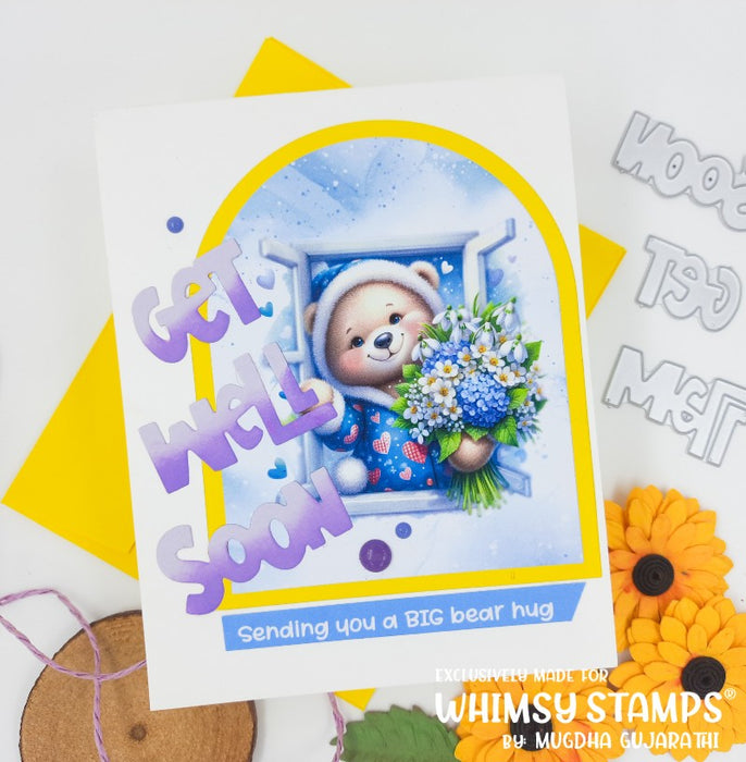 **NEW Quick Card Fronts - Take Care Bear