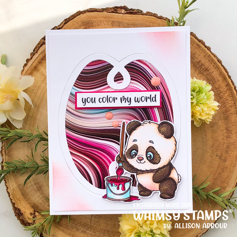 **NEW Panda Painter Clear Stamps