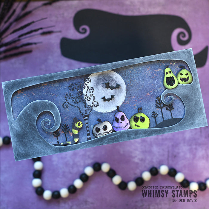 **NEW Nightmarish Clear Stamps - Whimsy Stamps