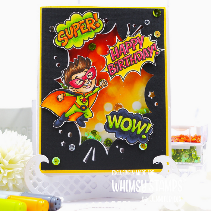 *NEW Super Kids Clear Stamps