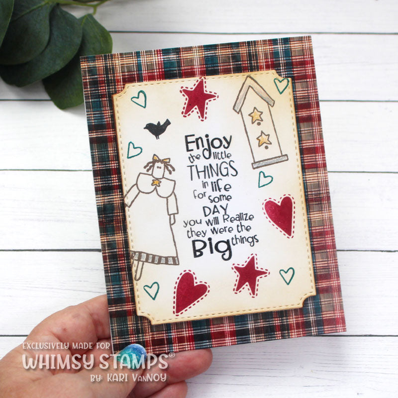 **NEW Prim Little Things Clear Stamps