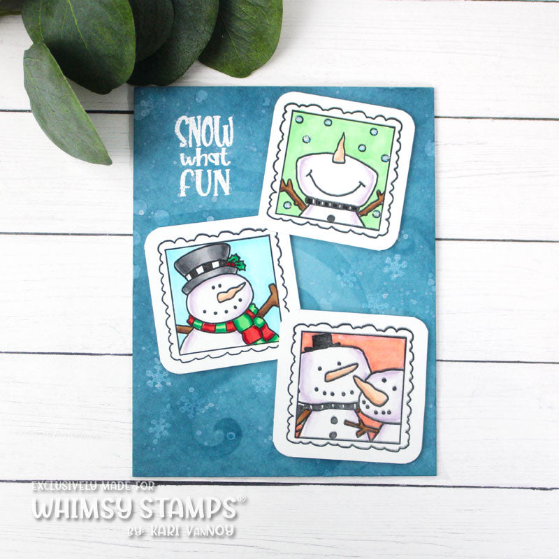 **NEW Snowman Smiles Clear Stamps