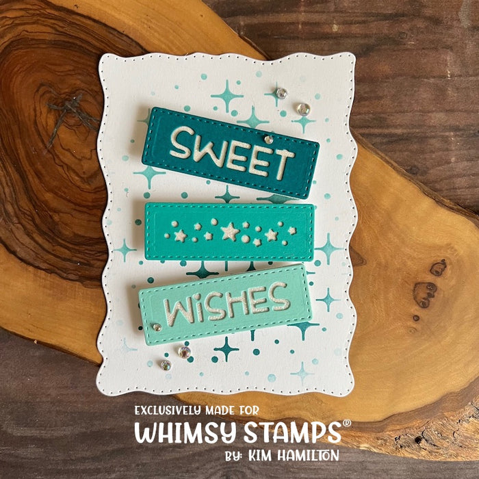 **NEW Fun with Words 2 Die Set - Whimsy Stamps