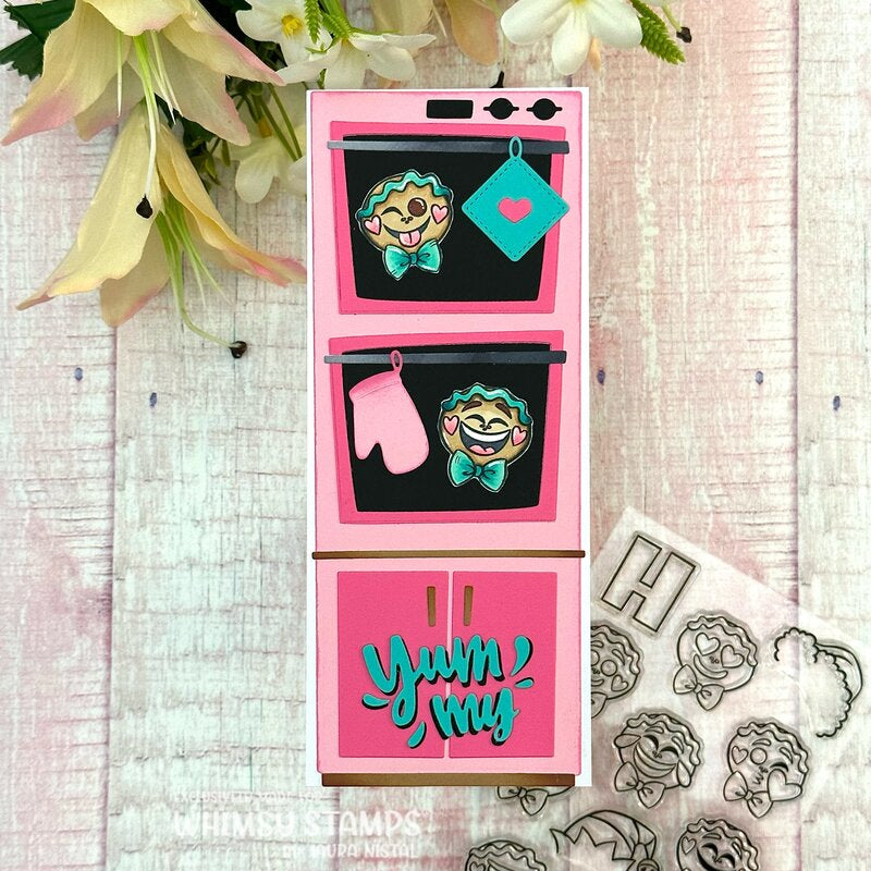 **NEW Yummy Word Die Set - Whimsy Stamps