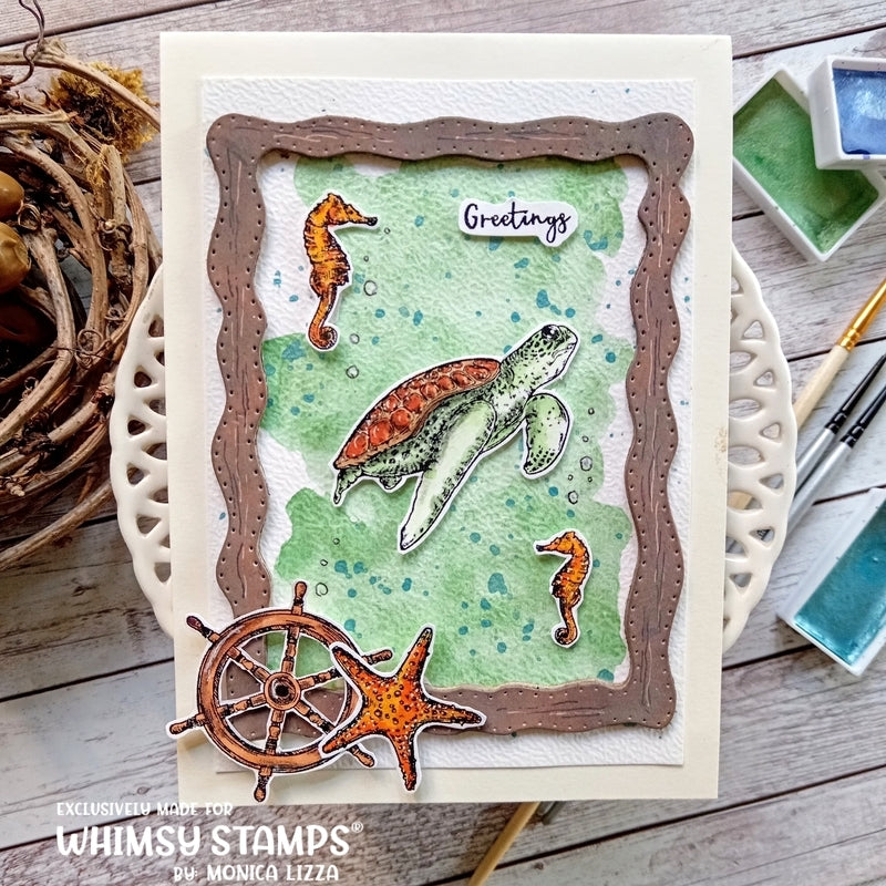 **NEW Salt Life Clear Stamps - Whimsy Stamps