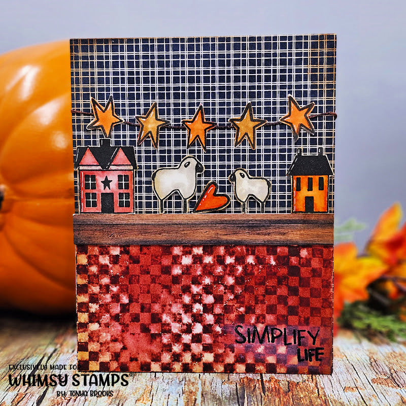 *NEW Prim Simplify Clear Stamps