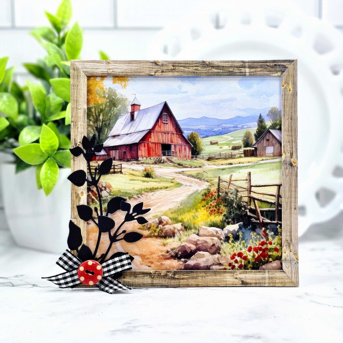 **NEW 6x6 Paper Pack - Country Farm - Whimsy Stamps