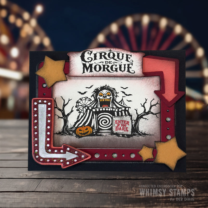 Creepy Carnival Funhouse Clear Stamps