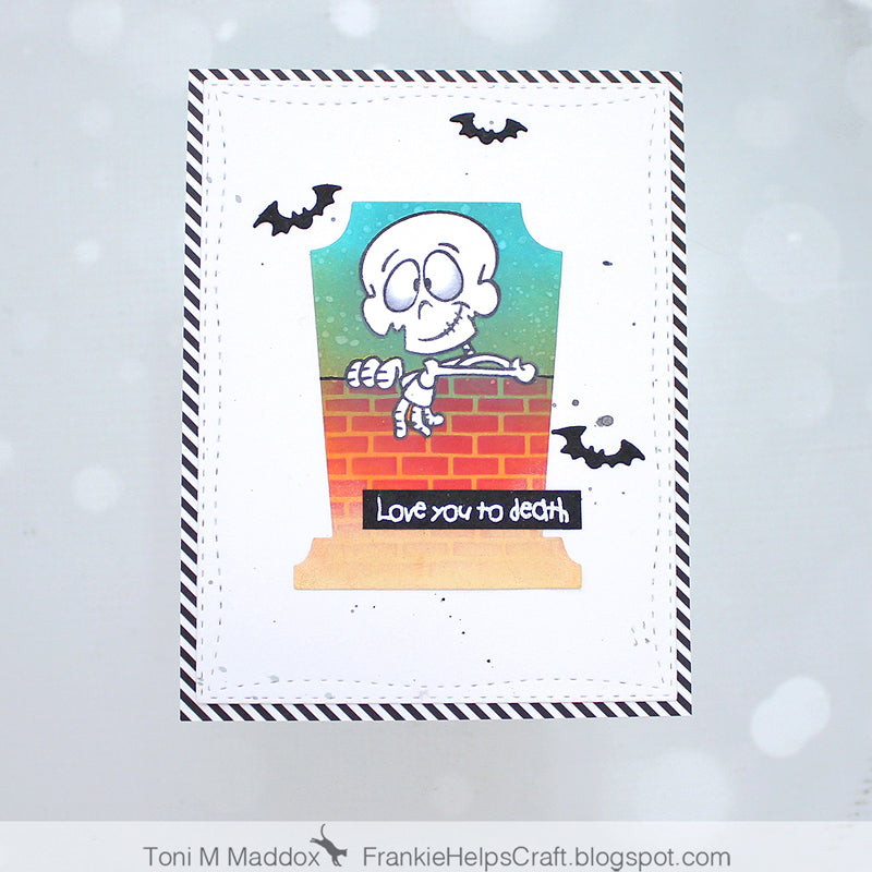 **NEW No Bones About It Clear Stamps - Whimsy Stamps