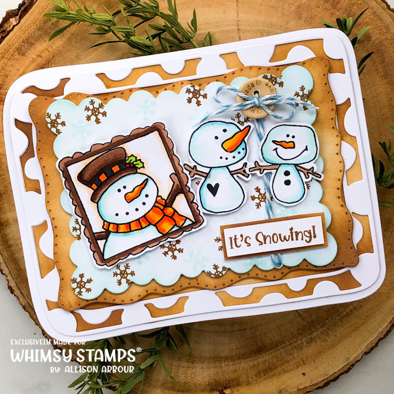 **NEW Snowman Smiles Clear Stamps