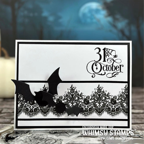 *NEW October 31st Clear Stamps - Whimsy Stamps
