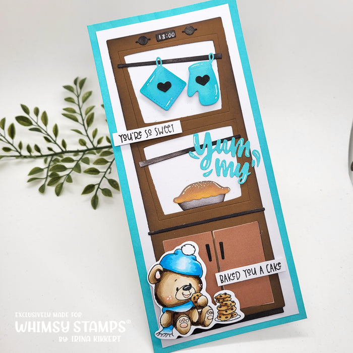 **NEW Just Roll with It Clear Stamps - Whimsy Stamps