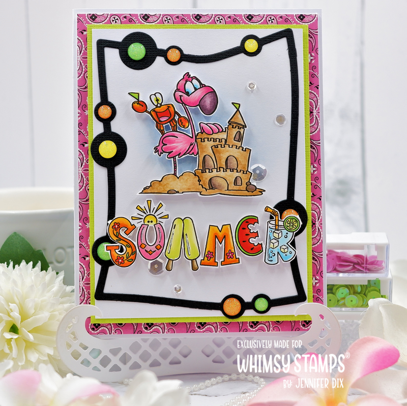 *NEW Weird-O Frame Die Set - Whimsy Stamps