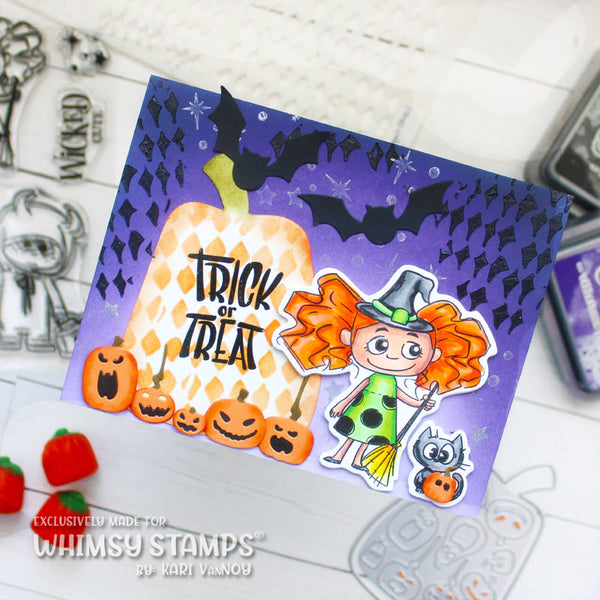 **NEW Wicked Cute Outline Die Set - Whimsy Stamps
