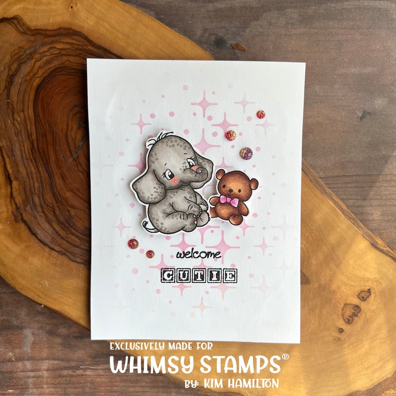 **NEW Critter Babies Clear Stamps - Whimsy Stamps