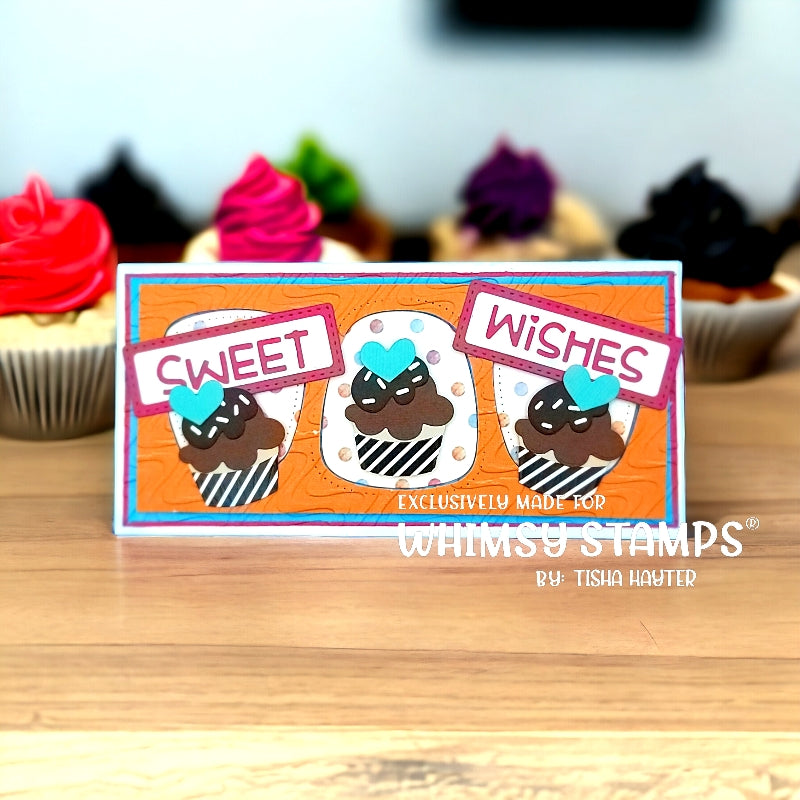 **NEW Fun with Words 2 Die Set - Whimsy Stamps